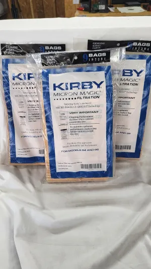 Kirby Micron Magic Bag, 197394, 2 packs of 9 Bags (18 total bags)