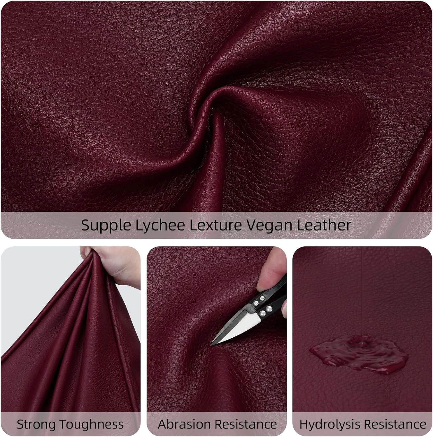 KKXIU Tote Bag for Women Vegan Leather Shoulder Purse Large Capacity Travel Bag