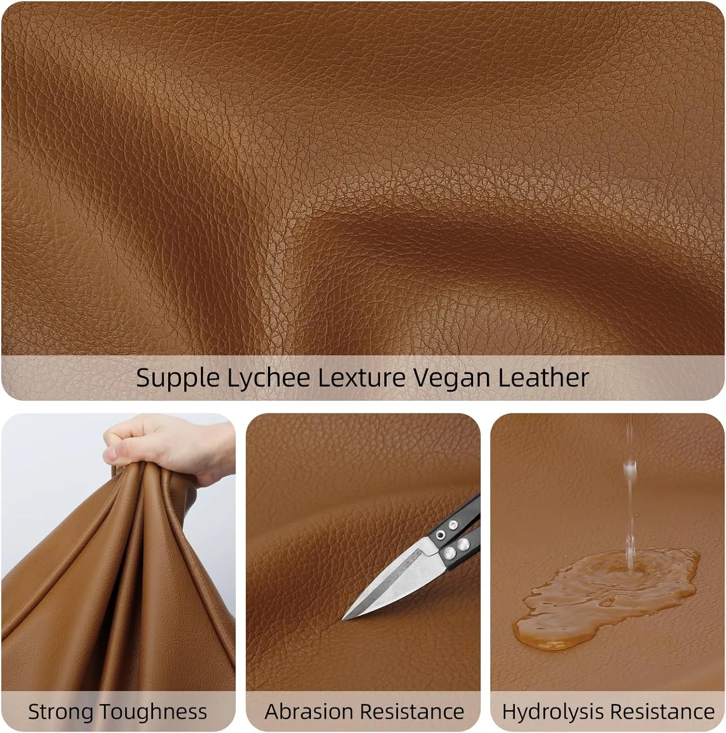 KKXIU Tote Bag for Women Vegan Leather Shoulder Purse Large Capacity Travel Bag