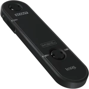 Knog Scout Bike Alarm & Finder - 85db Alarm, iOS 'Find My' Tracking - Motion-Activated Bicycle Deterrent Alarm with Loud Audio Alert & Locator
