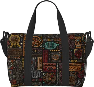 Laptop Tote Bag for Women Work - Polynesian Turtles Gym Bag for Women Men, Crossbody Travel Bags for Women Men Carry On, Weekender Bags for Women Travel