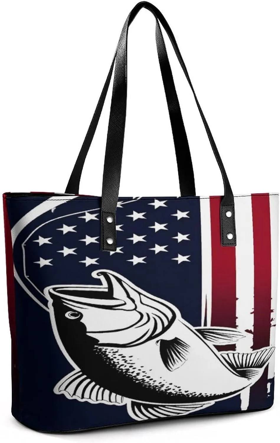 Large Leather Tote Bag Travel Work Daily Essentials Handbag For Women Men