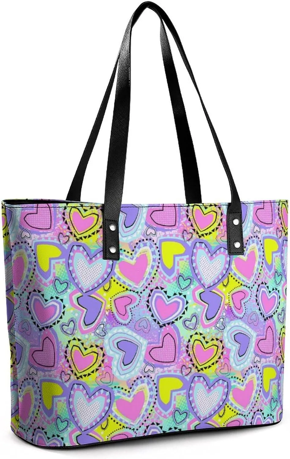 Large Tote Bag Fashion Handbag With Zipper For Women And Men