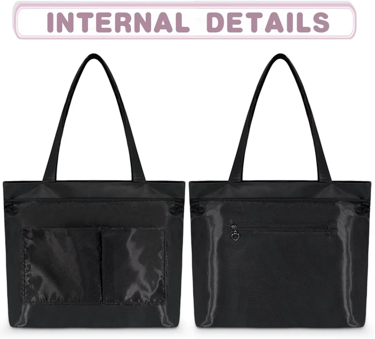 Large Tote Bag for Women Weekender Bags Waterproof Hand Bag with Zipper
