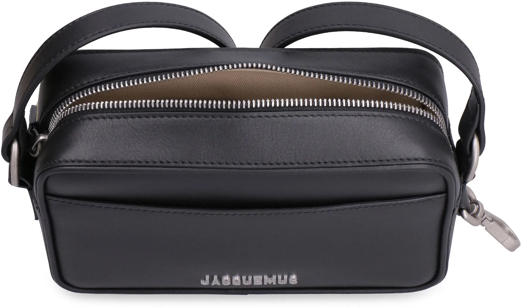 Le Baneto leather messenger bag