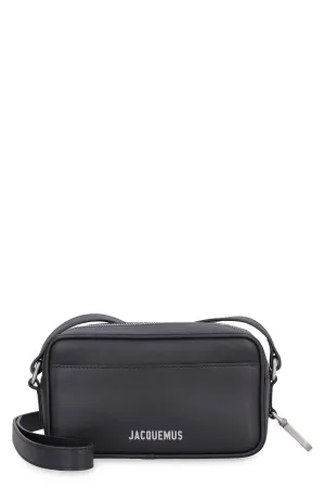 Le Baneto leather messenger bag