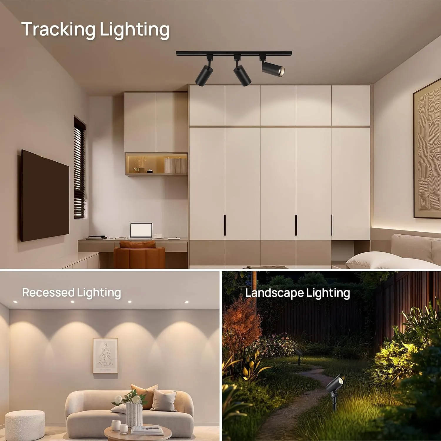 Linkind MR16 LED Bulb Dimmable, GU5.3 Bi-Pin Base LED Light Bulbs, 6.5W (70W Equivalent) 3000K Soft White 640lm MR16 LED Spot Lights, Recessed, Tracking Lights, 12V Low Voltage, 6 Packs