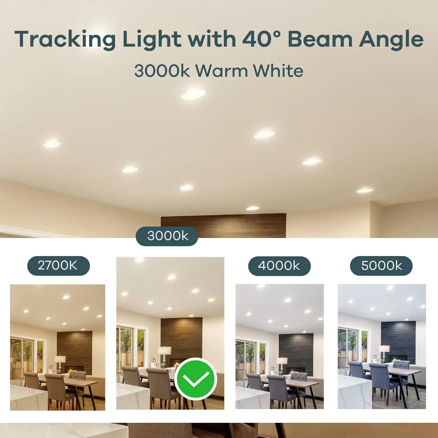 Linkind MR16 LED Bulb Dimmable, GU5.3 Bi-Pin Base LED Light Bulbs, 6.5W (70W Equivalent) 3000K Soft White 640lm MR16 LED Spot Lights, Recessed, Tracking Lights, 12V Low Voltage, 6 Packs