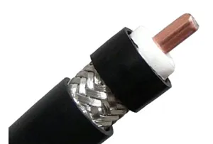 LMR-600/LMR600 Times Microwave Low Loss Coaxial Cable - 150 Feet Bulk Cable - Male-to-Male Connectors - Indoor/Outdoor Use - Compatible with GPS Devices