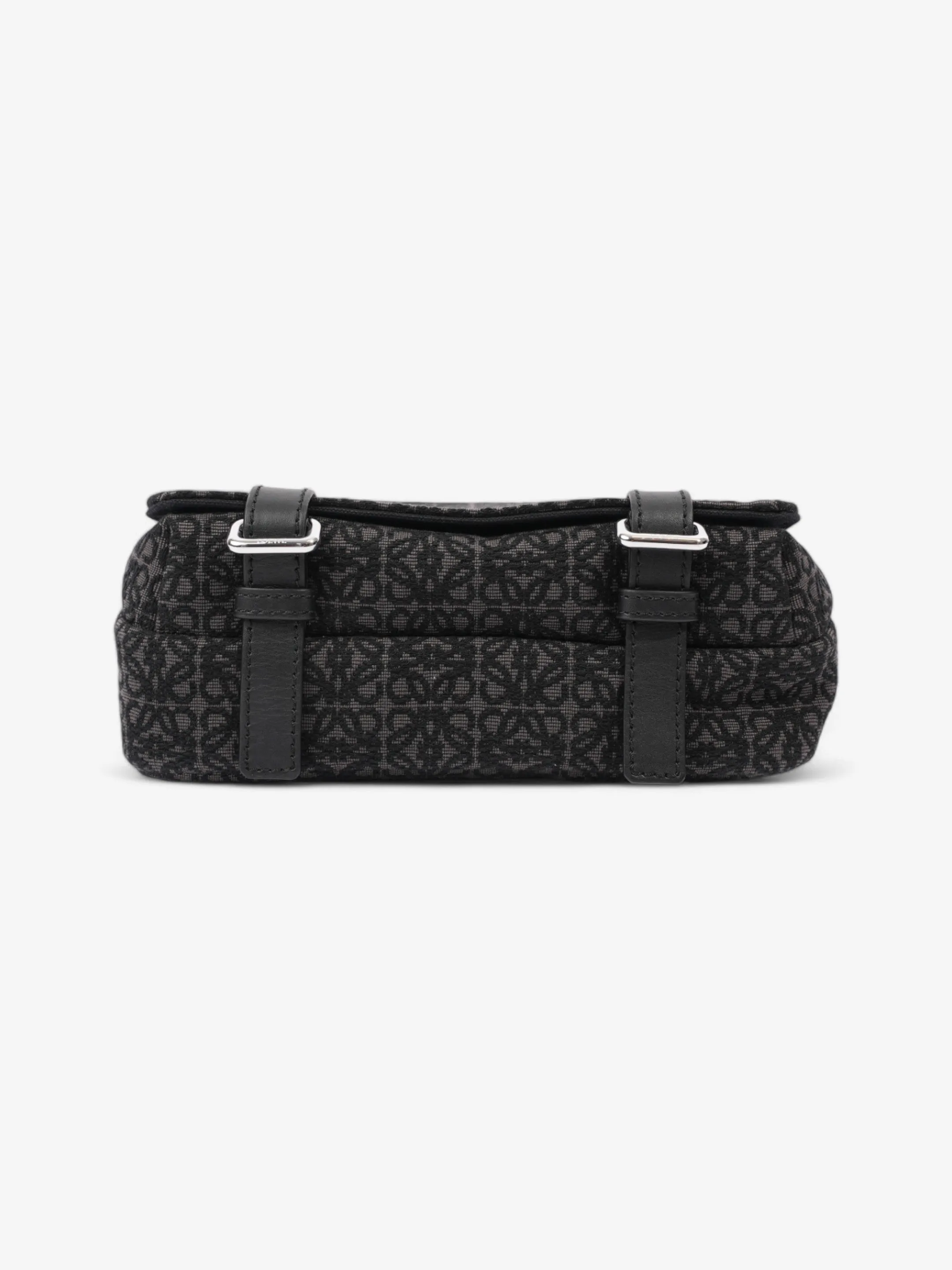 Loewe Anagram Messenger Bag Black Canvas Small