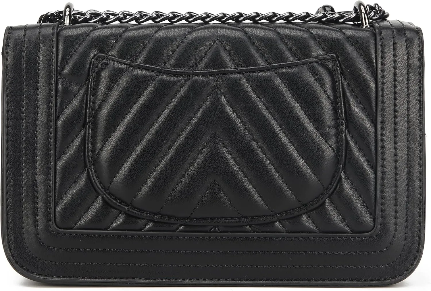 lola mae Crossbody Bags for Women Fashion Quilted Shoulder purse with Convertible Chain Strap Classic Satchel Handbag