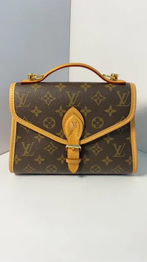LOUIS VUITTON Monogram Canvas Messenger Bag Brown - Medium