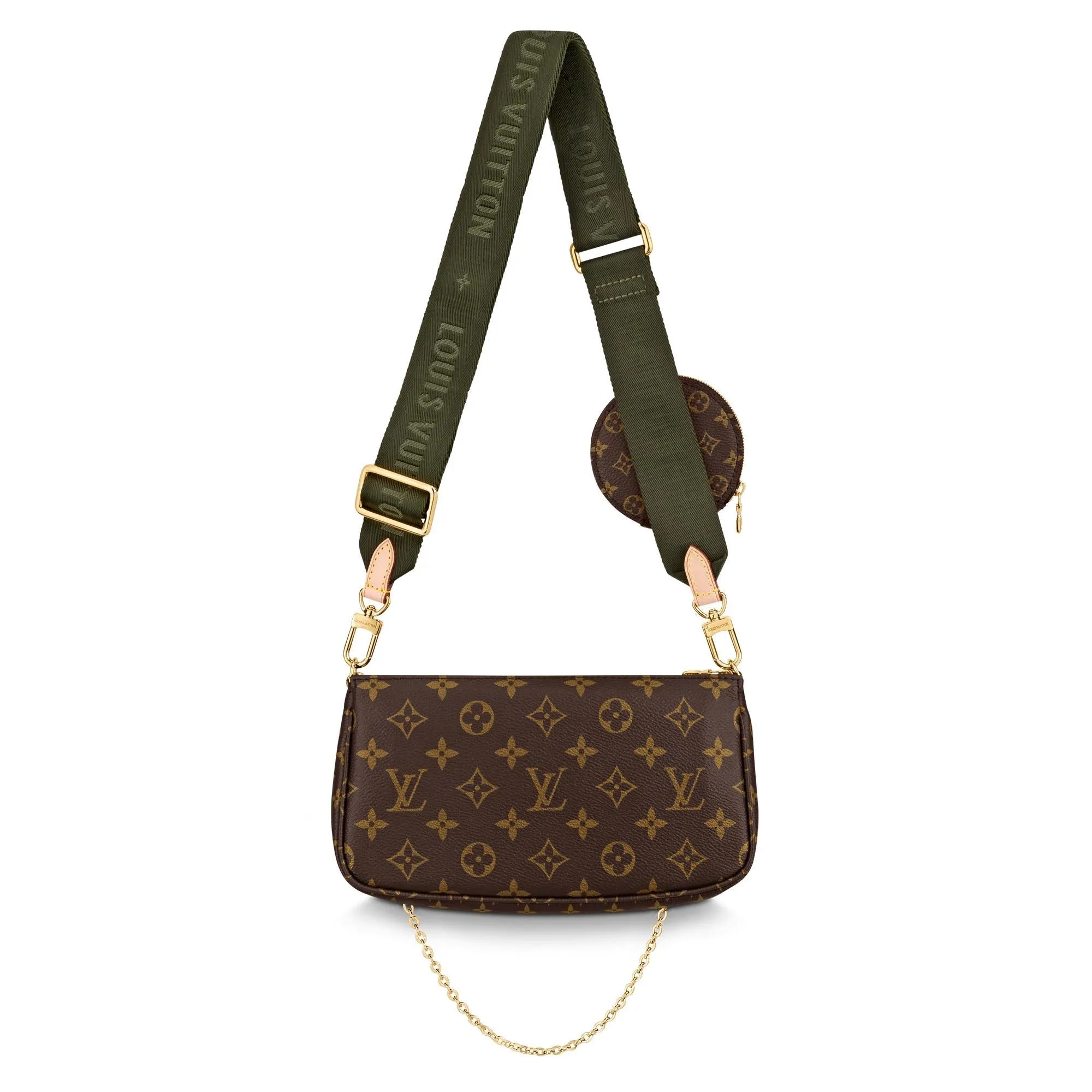 Louis Vuitton Multi Pochette Khaki Strap