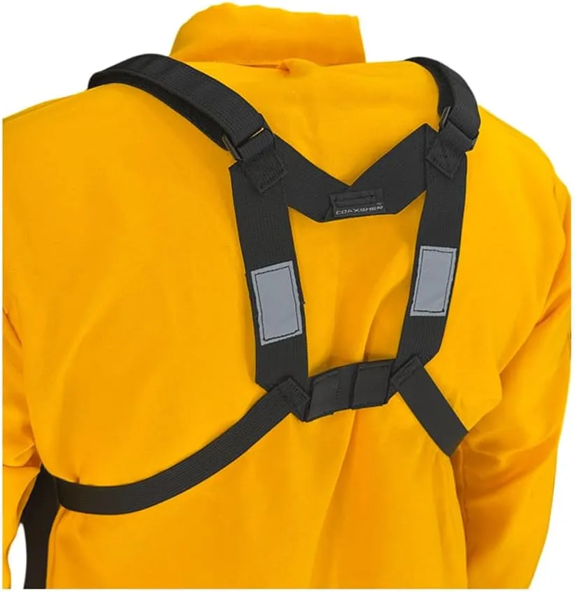 LS-1 Response Radio Chest Harness for 2 Way Radio & Electronics | Search & Rescue, Ski Patrol, Emergency Response - Black
