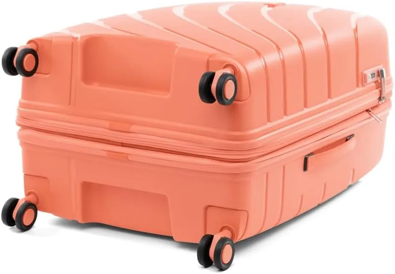 Luggage Convertible - Medium to Large Checked Expandable Hardside Spinner