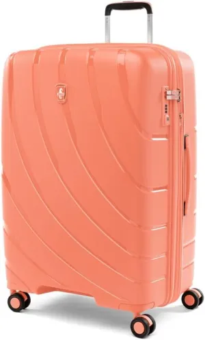 Luggage Convertible - Medium to Large Checked Expandable Hardside Spinner