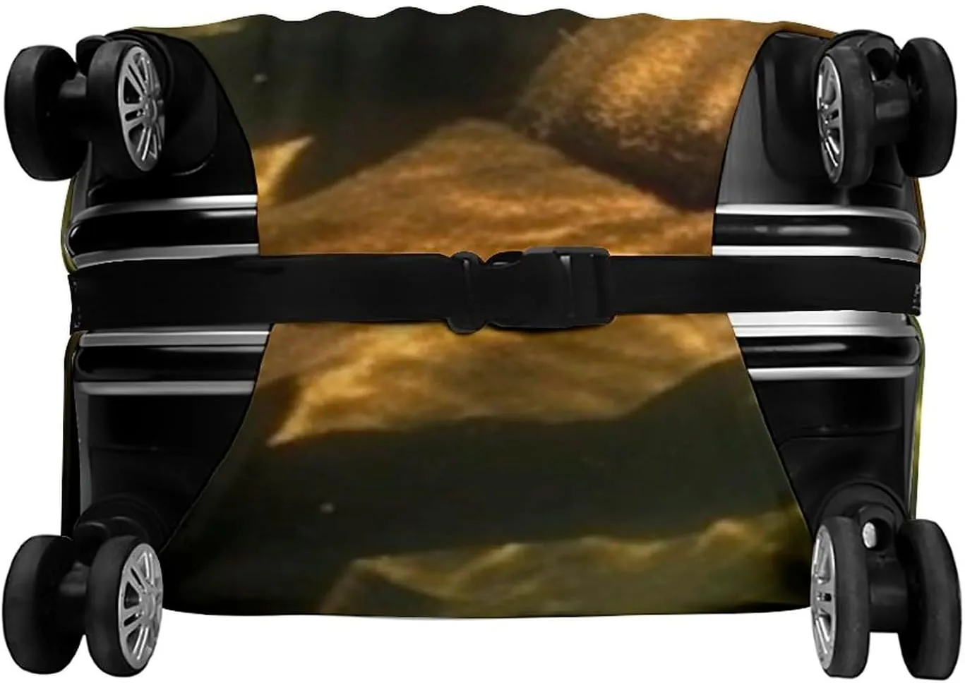 Luggage Cover for Travel, Brook Trout Fly Fishing Fashion Luggage Covers, Washable Stretch Suitcases Protector Fits 19-32 Inch Luggage S