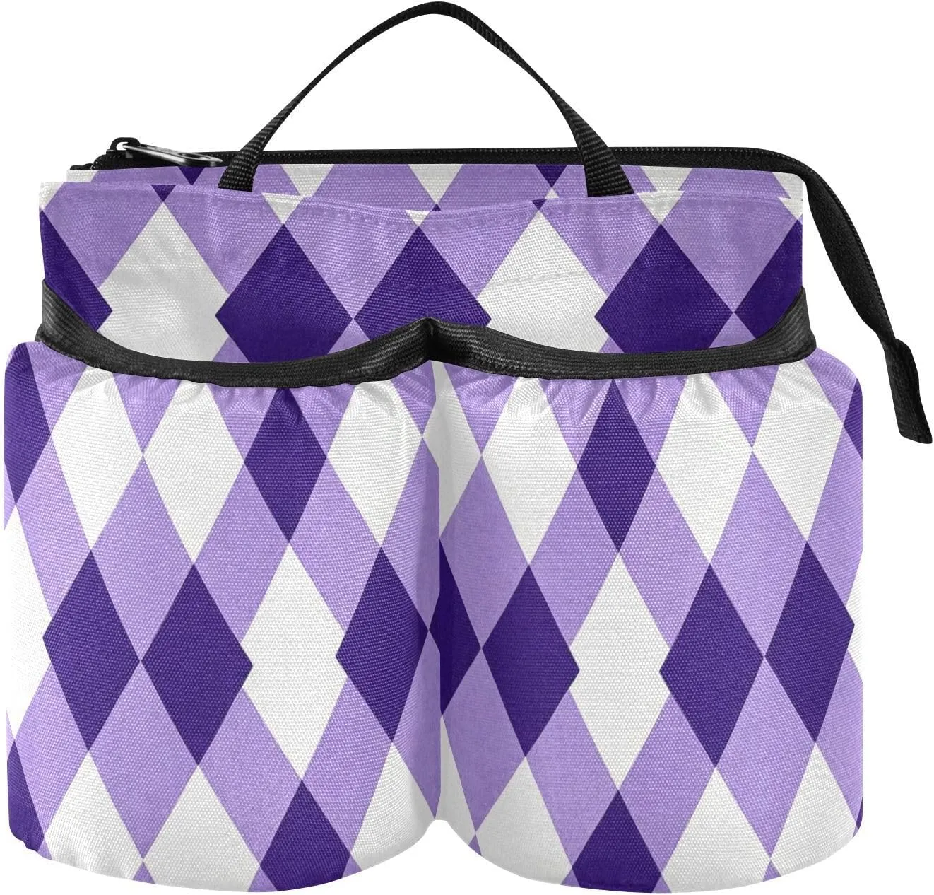 Luggage Cup Holder Travel Portable Fashion Lavender Crystal Beverage Holder Luggage Travel Gifts for World Travelers maleta de sombreros para