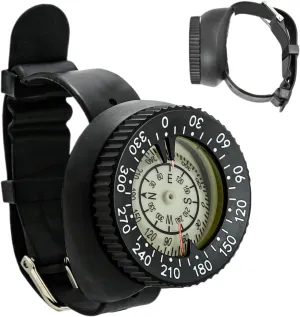 Luminous Survival Compass – Waterproof Direction Tool, Outdoor Tracking Gear | Hiking Navigation Device, Camping Orienteering Equipment, Kayak Adventure Aid with Diving Scenario for Nature Explorers