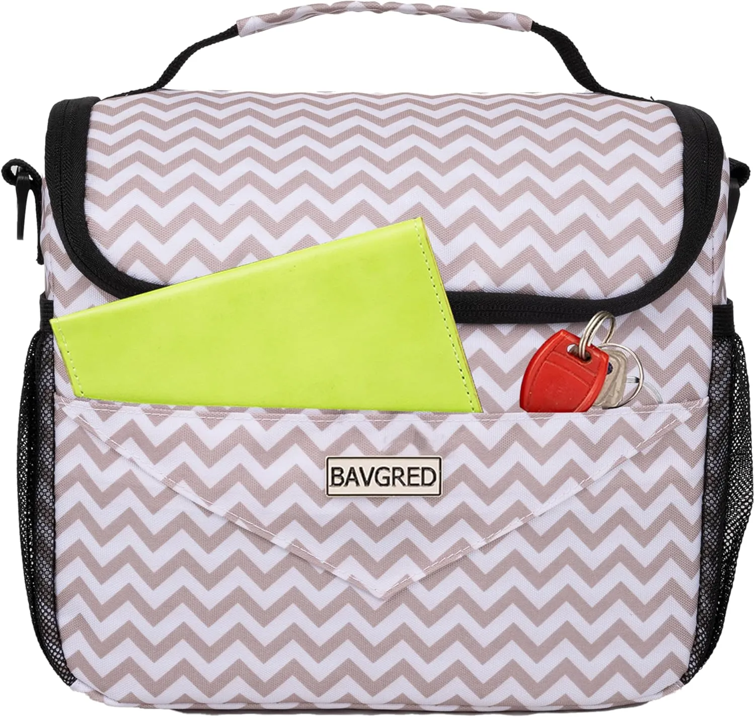 Lunch Bags for Women, Insulated Lunch Box Reusable Tote Lunch Bag for Office Picnic Camping-Leakproof Soft Mini Cooler Bag with Adjustable Shoulder Strap