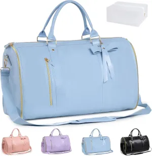 Luxemega Bag, 2 In 1 Luxemega Bag with Wheels, Luxemega Travel Bag Carry On, Convertible Duffel Bag Large Overnight Bags (C-03)