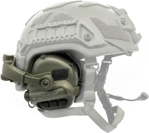M32X Tactical Communication Headset with ARC Rail Helmet Mount Adapters - Noise-Canceling for Shooting and Outdoor Activities