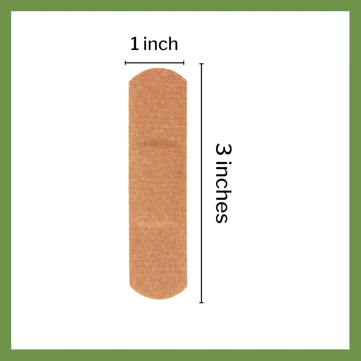 McKesson Adhesive Bandages, Sterile, Fabric Strip, 1 in x 3 in, 100 Count, 4 Packs, 400 Total
