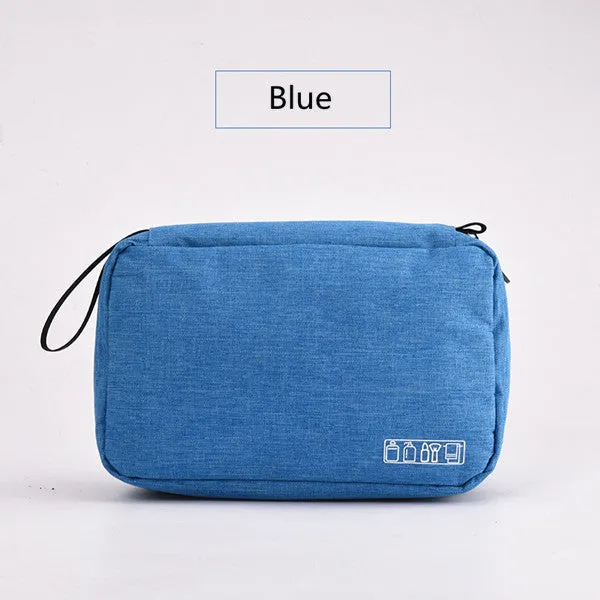Men Women Hanging Cosmetic Bag Multifunction Travel Organizer Toiletry Wash Make up Storage Pouch Beautician Folding Makeup Bag