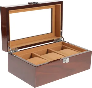 Mens Jewellery Box Box 3 Watch Storage Box Mechanical Watches for Men Jewelry Organizer Miss Vintage Packing Box Wooden Watch Gift Box