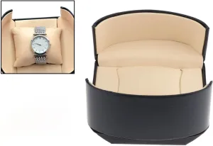 Mens Jewellery Box Watch Storage Box Single Slot Smart Watch Storage Case Box Jewelry Gift for Holding Wristwatch Man (Color : Blue Size : One Size) Lofty Ambition Watch Gift Box