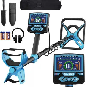 Metal Detectors for Adults Waterproof, Professional Higher Accuracy Gold Detector with LED Display, 6 Mode, Advanced DSP Chip 12" Coil,