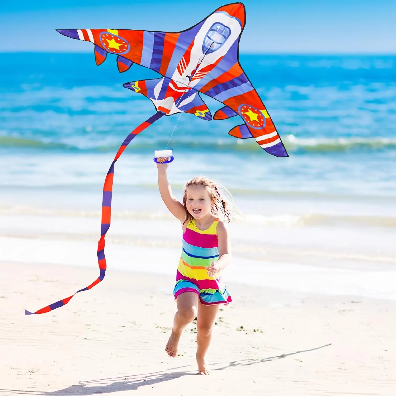MGparty Kite for Kids & Adults Easy to Fly Large Beach Kites for Outdoor Games and Activities