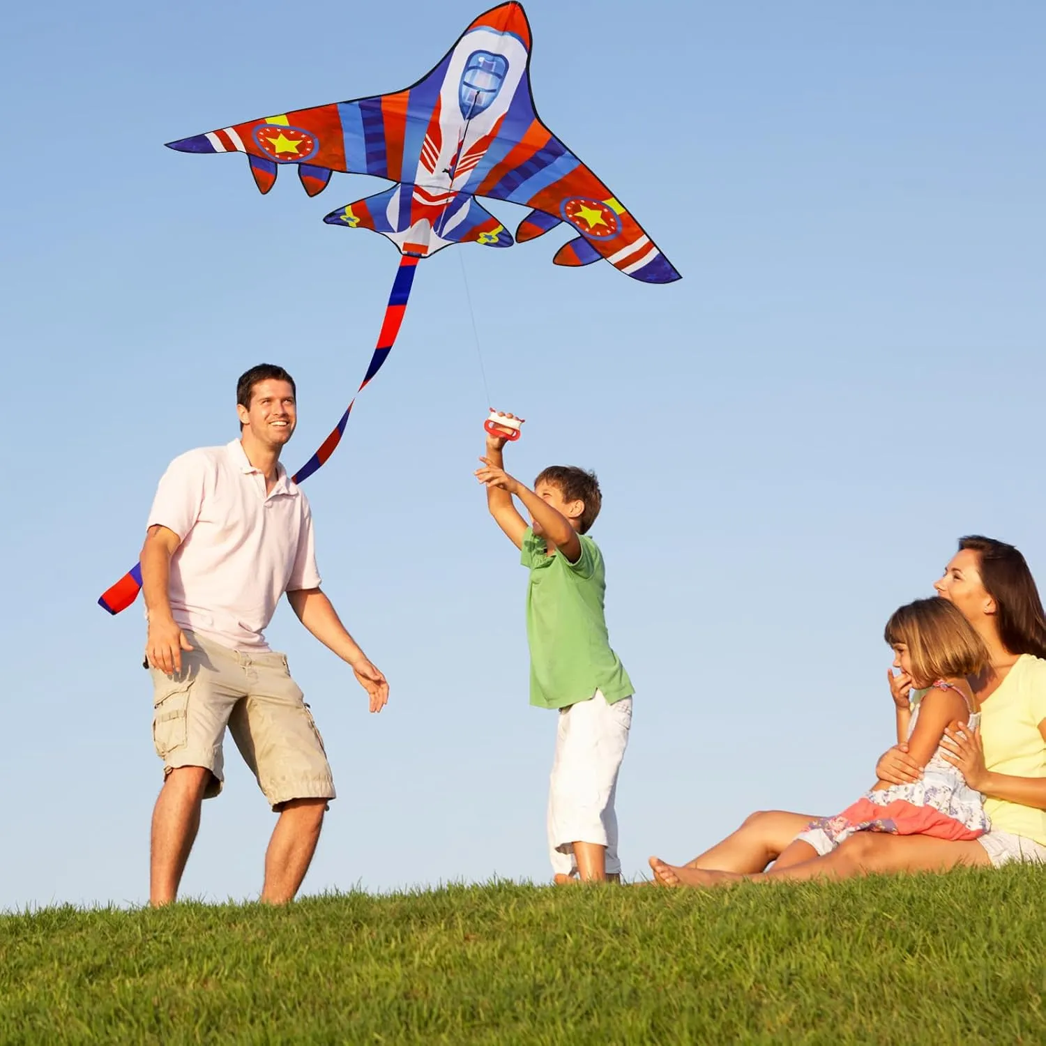 MGparty Kite for Kids & Adults Easy to Fly Large Beach Kites for Outdoor Games and Activities