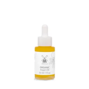 MÜHLE Organic Argan Oil | Essential Oil Serum Treatment Moisturizer to Protect & Nourish Dry Skin | TSA Travel Size Friendly | BDIH Certified | 100% Vegan | 30mL (1.02 oz) Liquid Bottle