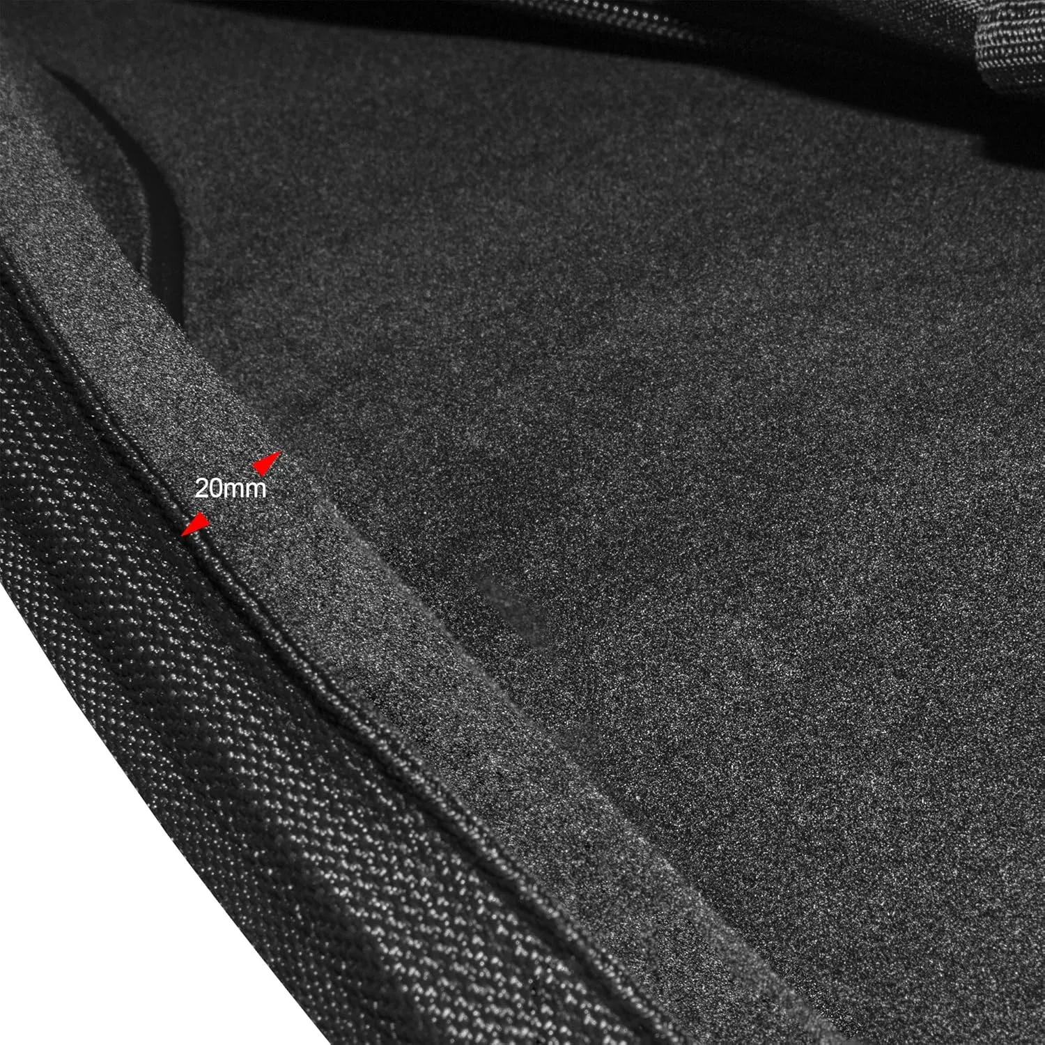 MI&VI CB-5005 Travel Cello Soft Case Gig Bag (3/4 Size) With Multiple Pockets and Adjustable Backpack Straps | Thick 20mm Padding | Weather-Resistant | Non-Abrasive Lining - MIVI Music