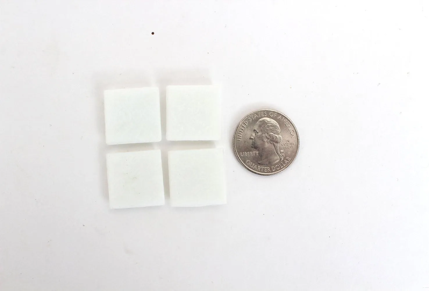 Milltown Merchants Mosaic Tile (1 Pound, White - 3/4 Inch)
