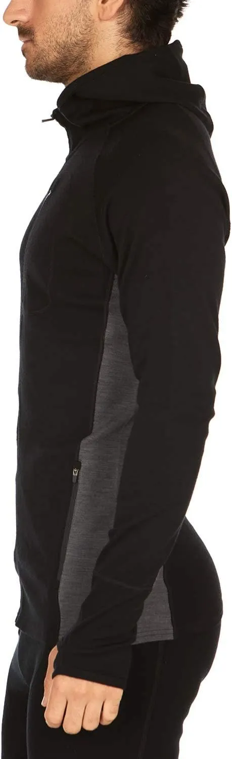 Minus33 Merino Wool Trailblazer Men's Full Zip Hoodie - No Itch Renewable Fabric