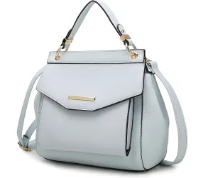 MKF Collection Satchel Convertible Handbag, Women’s Backpack, Satchel & Crossbody 3-in-1 Top-Handle Purse