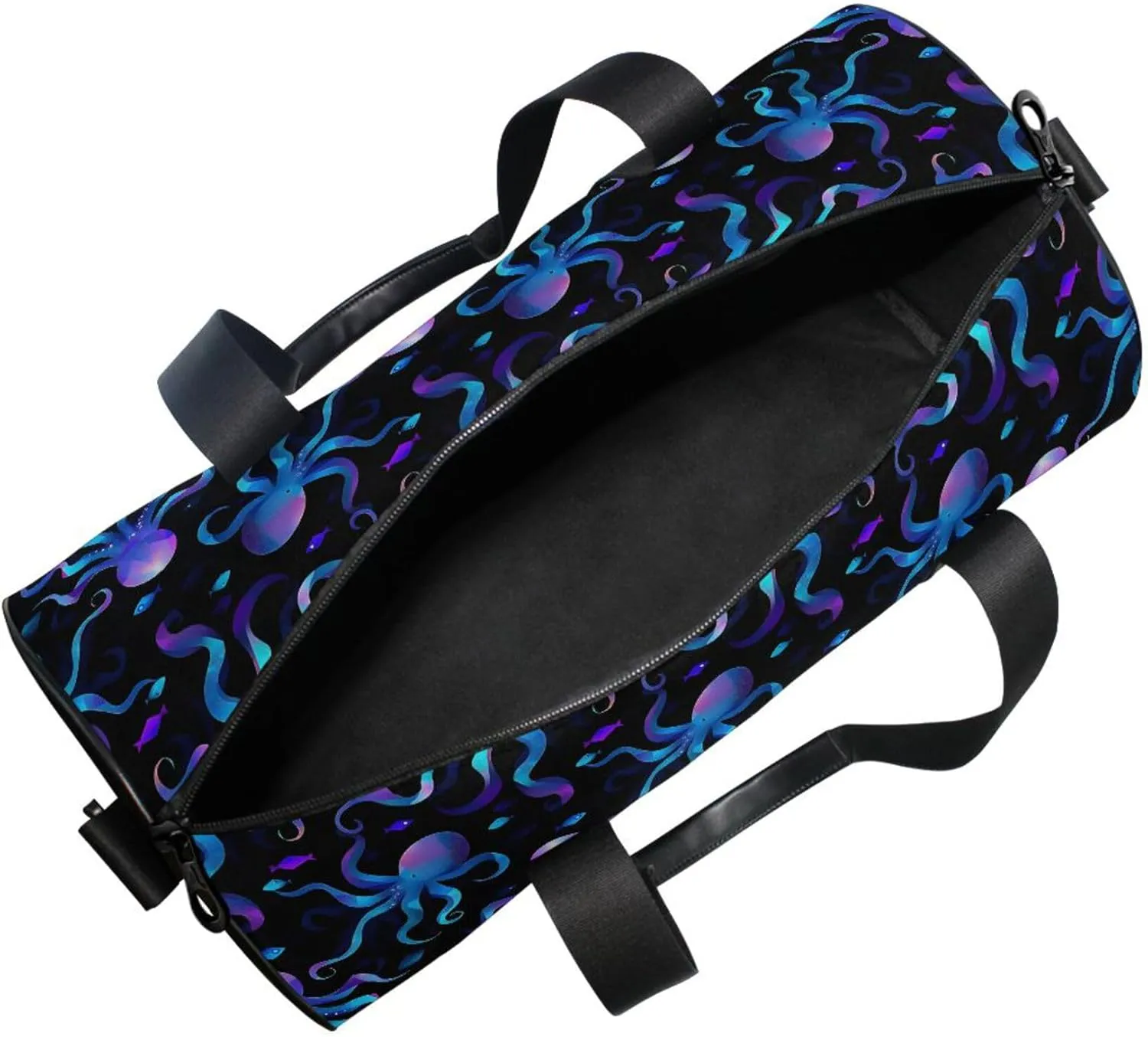 MNSRUU Sports Duffel Bags, Octopus Athletic Gym Bag Overnight Workout Travel Tote Luggage for Men Women Yoga