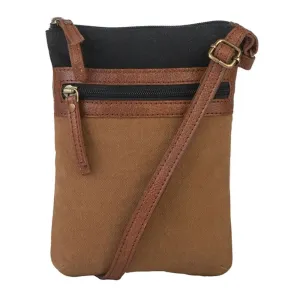 Mona B - Canvas Small Messenger Crossbody Vintage Sling Bag with Stylish Design for Women - MD-5707