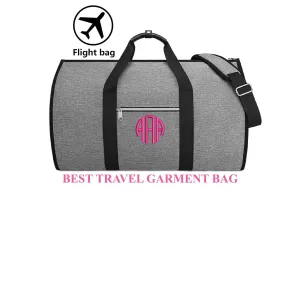 Monogrammed Women's Travel Dress Garment Bag