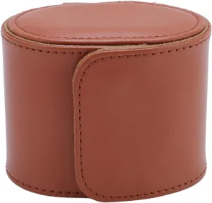 Mumusuki Watch Roll Travel Case for Men and Women, PU Leather Mechanical Watch Case Organizer Box with Soft Lining Secure Storage for Home Storage Travel Display (1 Slot)