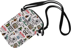Musical Inspired Gift Musical Theater Zipper Pouch Makeup Bag Gift For Actor Actress (Crossbody bag)