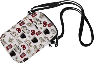 Musical Inspired Gift Musical Theater Zipper Pouch Makeup Bag Gift For Actor Actress (Crossbody bag)