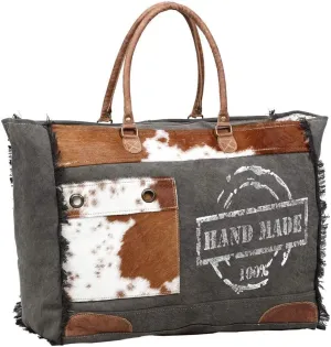 Myra Bag 100% HANDMADE PRINT WEEKENDER BAG
