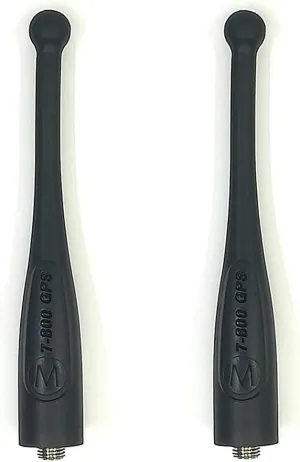 NAR6595A Stubby Antenna for Motorola APX 764-870MHz Signal Band and 7-800 GPS by KCTIN (2 Packs)