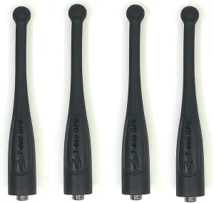 NAR6595A Stubby Antenna for Motorola APX 764-870MHz Signal Band and 7-800 GPS by KCTIN (4 Packs)