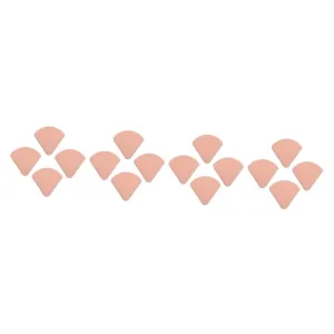 NOLITOY 16pcs Dual-use Wet and Dry Makeup Powder Puff Skin-friendly Cosmetic Sponge Tools for Application for Foundation and Concealer Lightweight and Comfortable