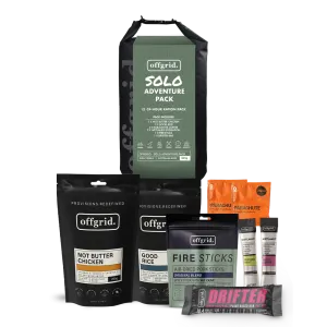 Offgrid Ultimate Solo Adventure Pack   Free Dry Bag
