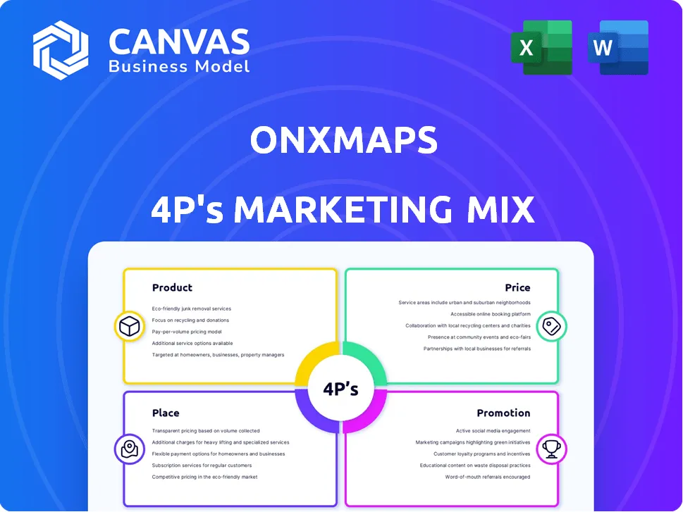 ONXMAPS MARKETING MIX